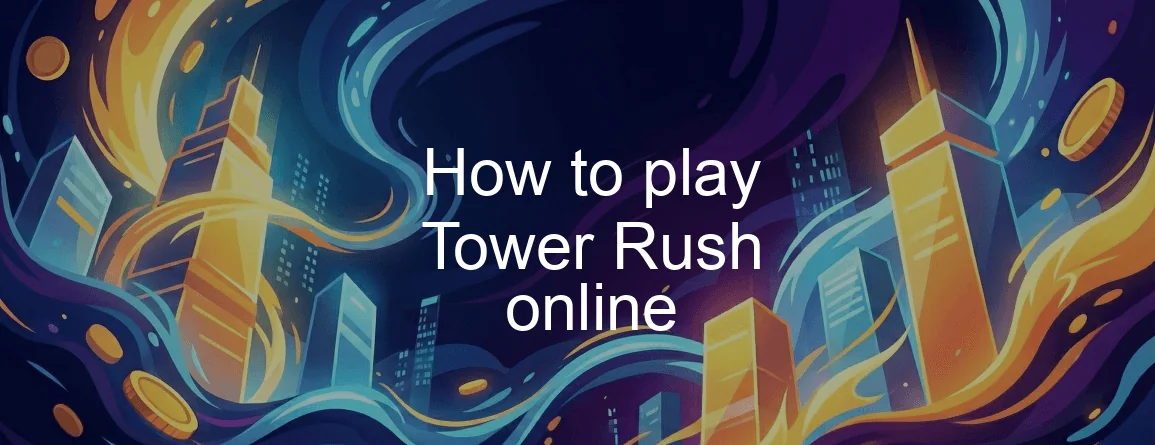 Comment jouer à Tower Rush en ligne Joueur appuyant sur le bouton d'encaissement de Tower Rush sur mobile